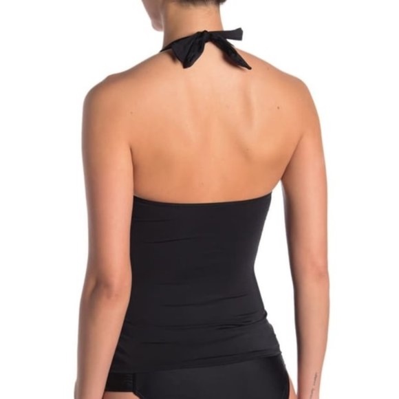 Rachel Rachel Roy Ruched Halter Swim Top - Picture 2 of 6